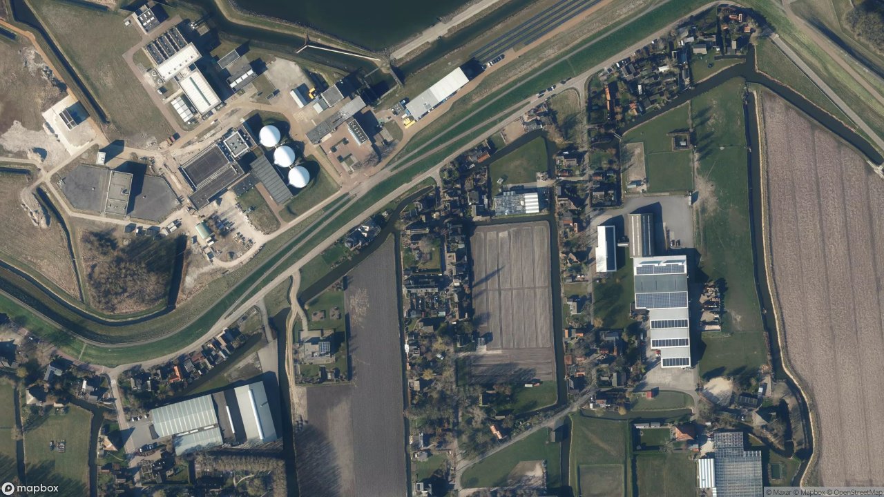 Satellietfoto 1619AD Andijk