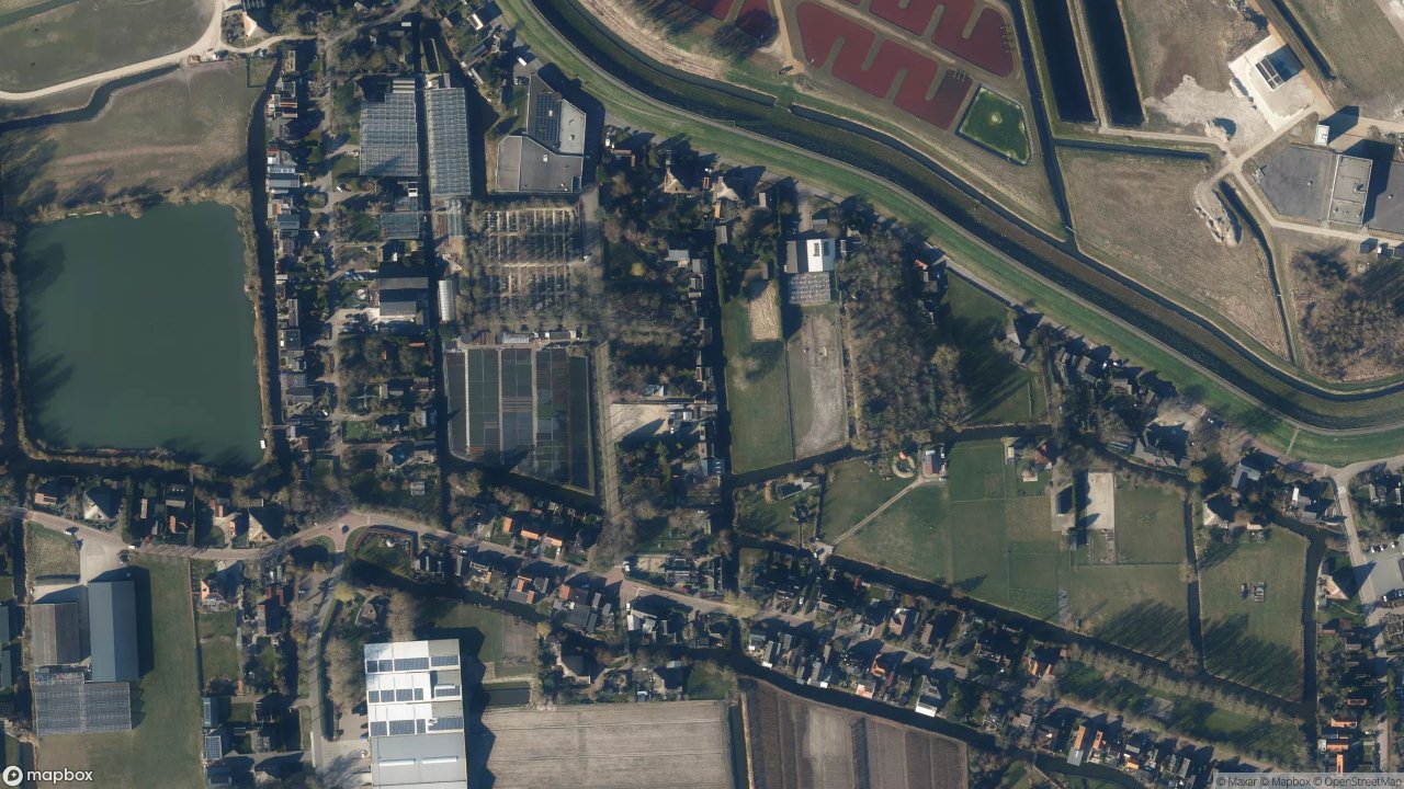 Satellietfoto 1619AM Andijk