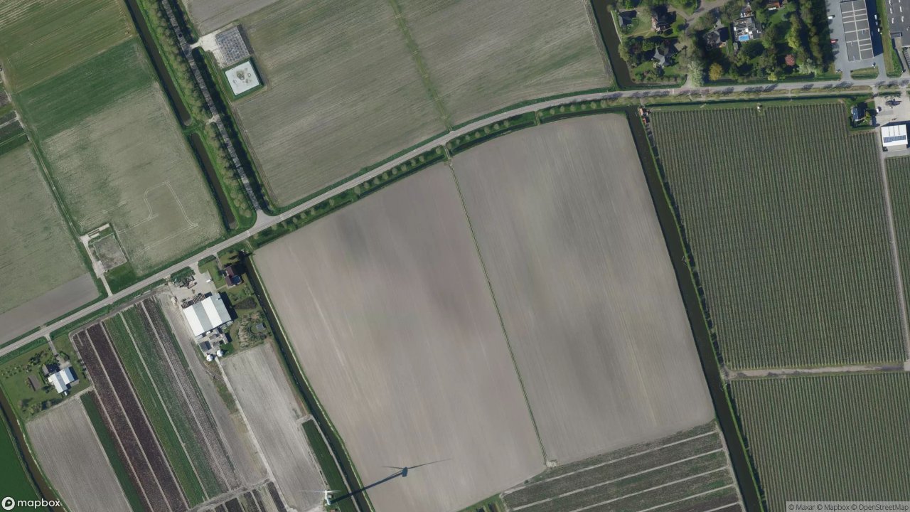 Satellietfoto 1619PB Andijk