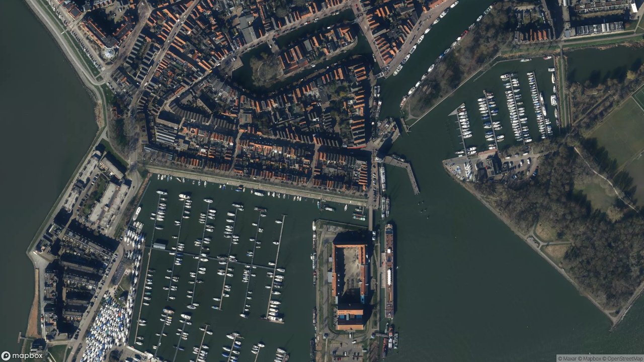 Satellietfoto 1621AD Hoorn