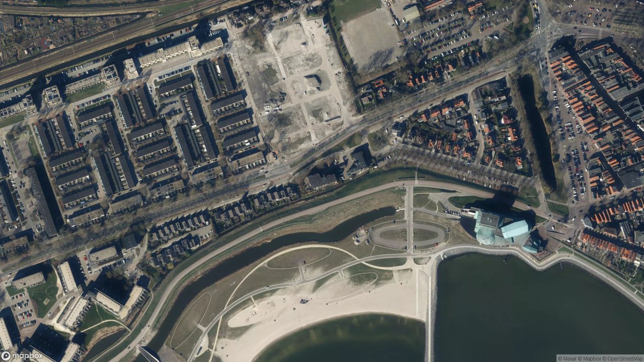 Satellietfoto 1622AG Hoorn