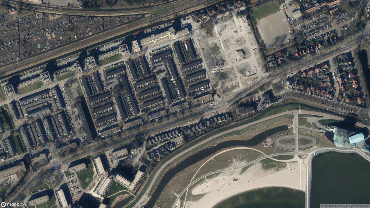 Satellietfoto 1622BA Hoorn