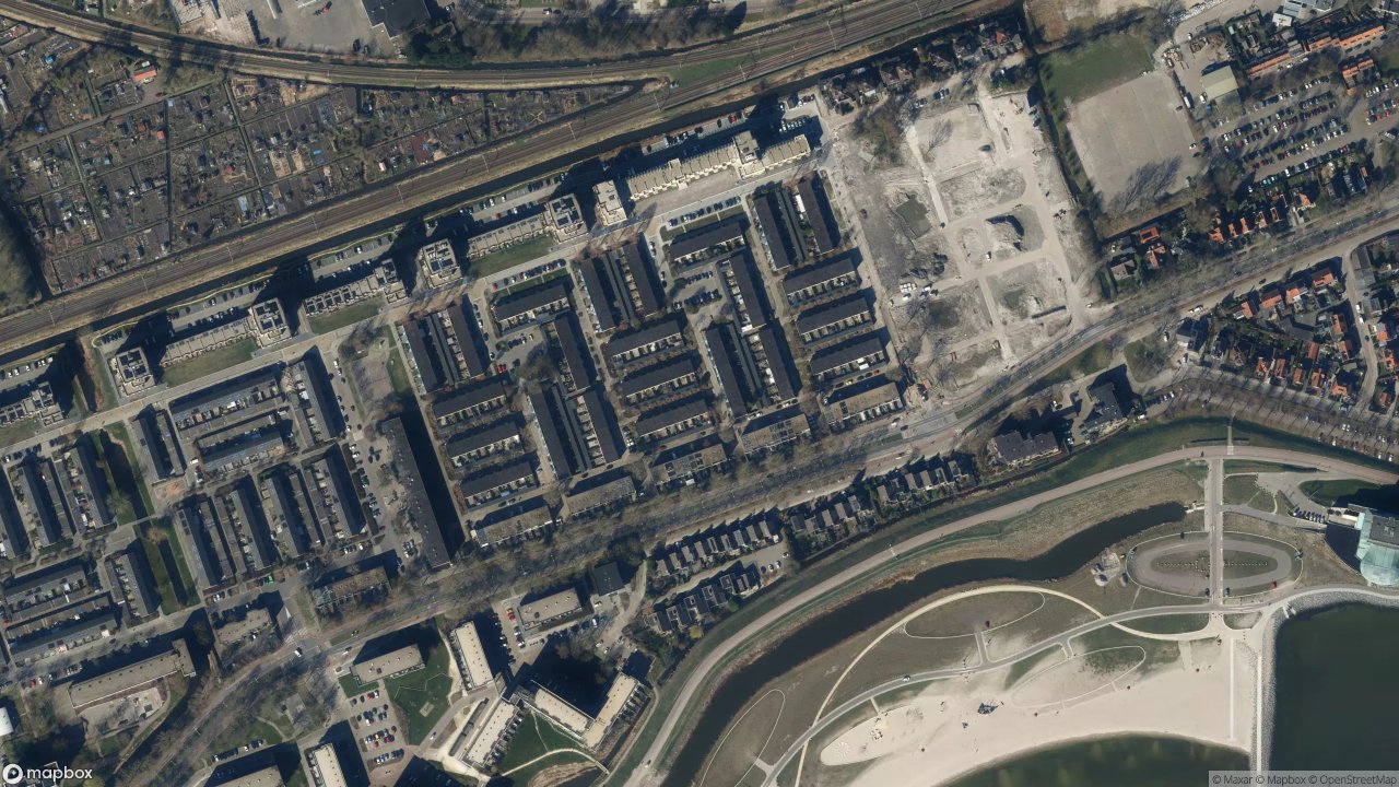 Satellietfoto 1622BE Hoorn