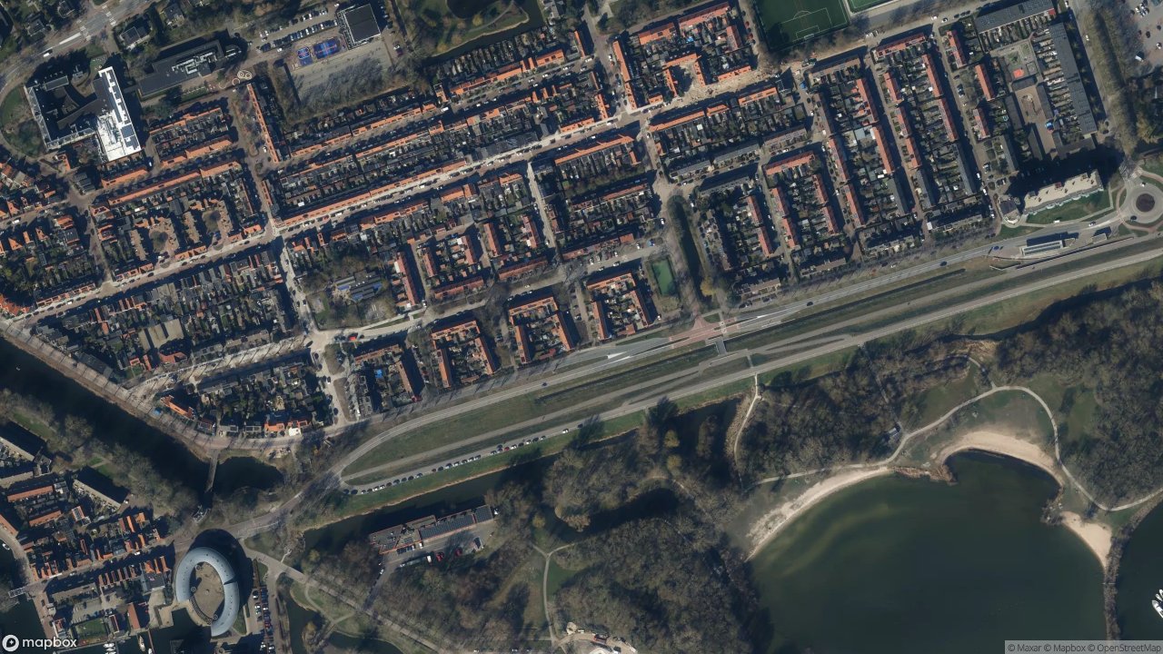 Satellietfoto 1623JL Hoorn