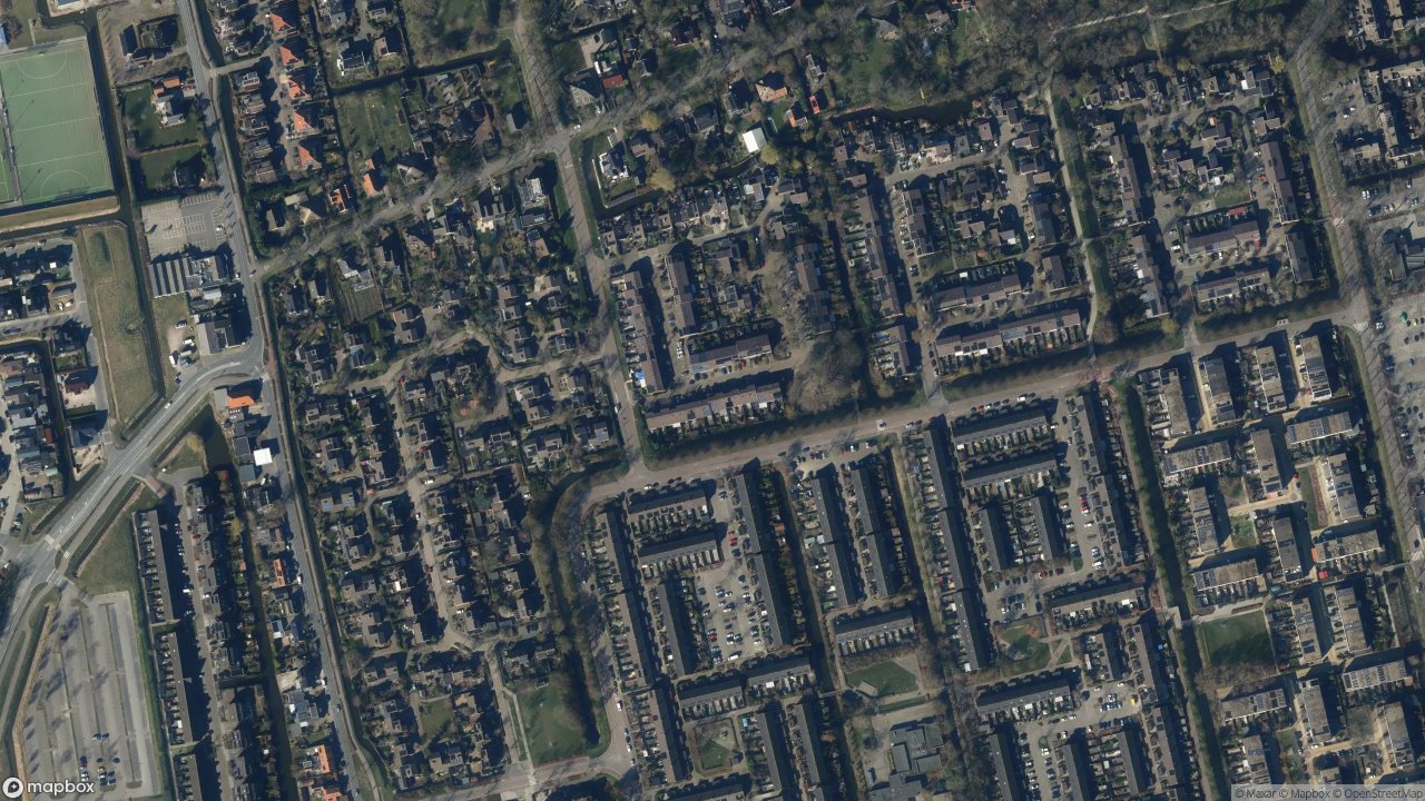 Satellietfoto 1625BB Hoorn