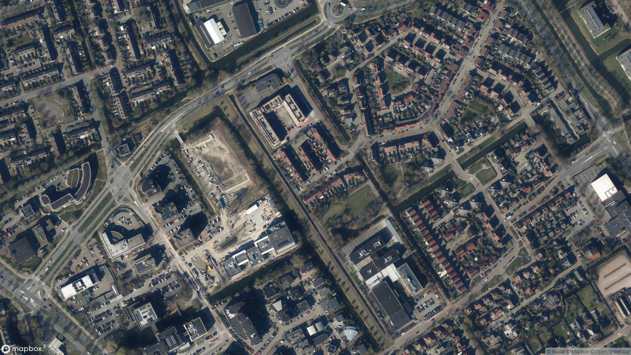 Satellietfoto 1625RA Hoorn