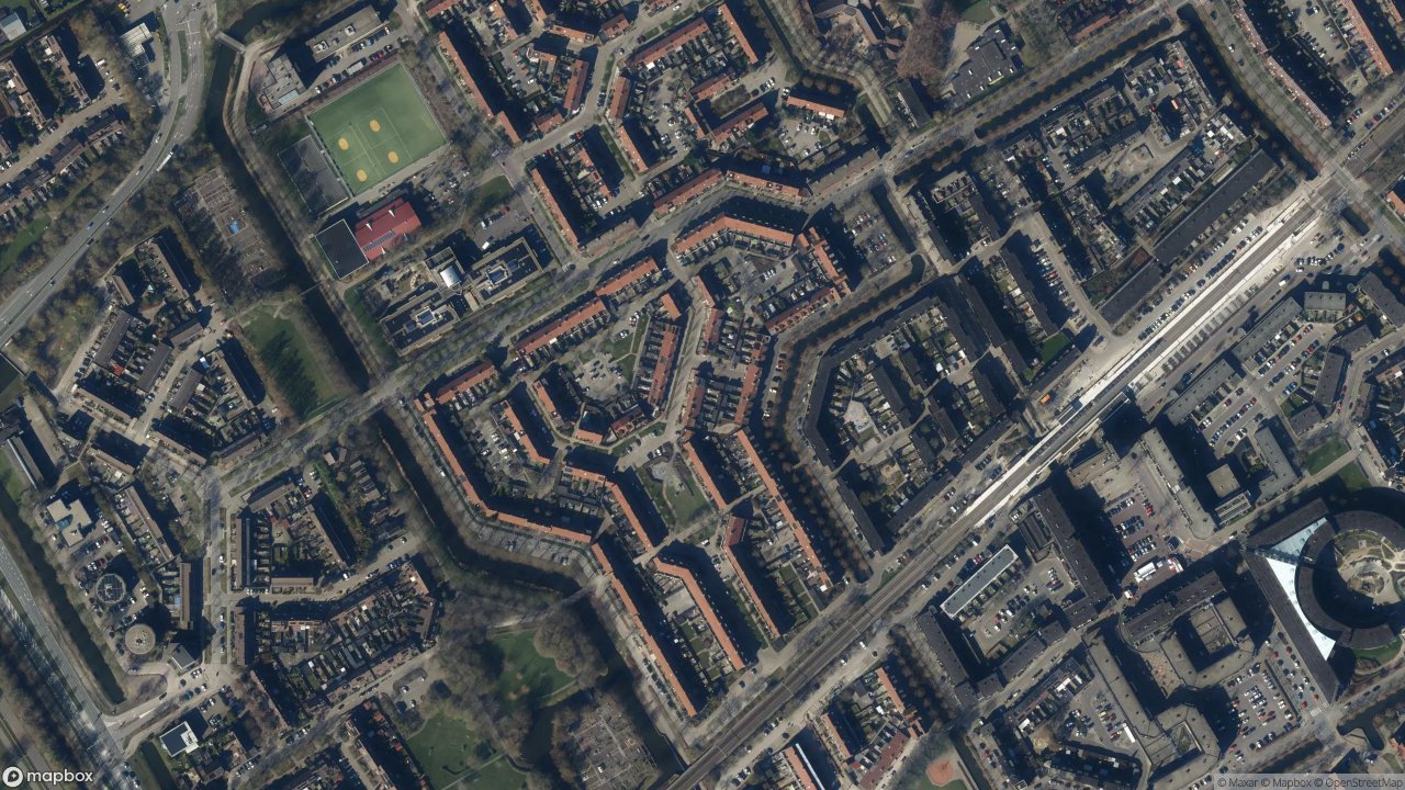 Satellietfoto 1628AA Hoorn