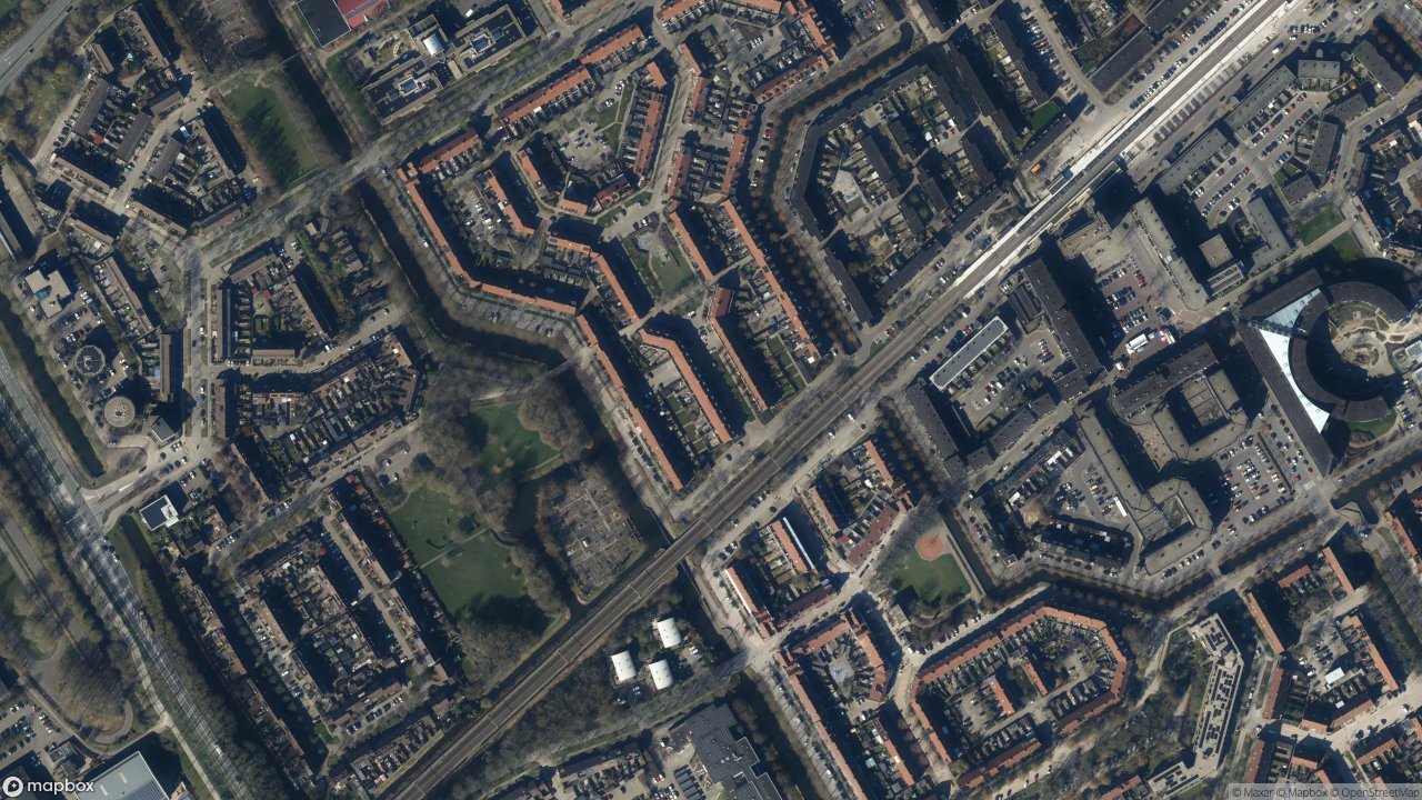 Satellietfoto 1628AL Hoorn