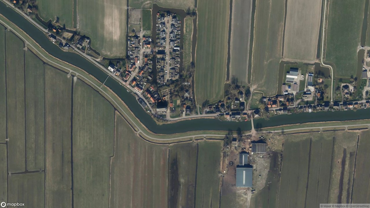 Satellietfoto 1631DE Oudendijk