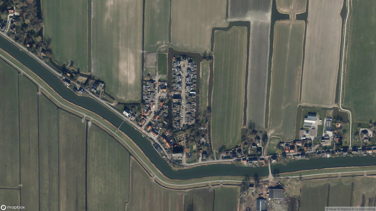 Satellietfoto 1631DM Oudendijk