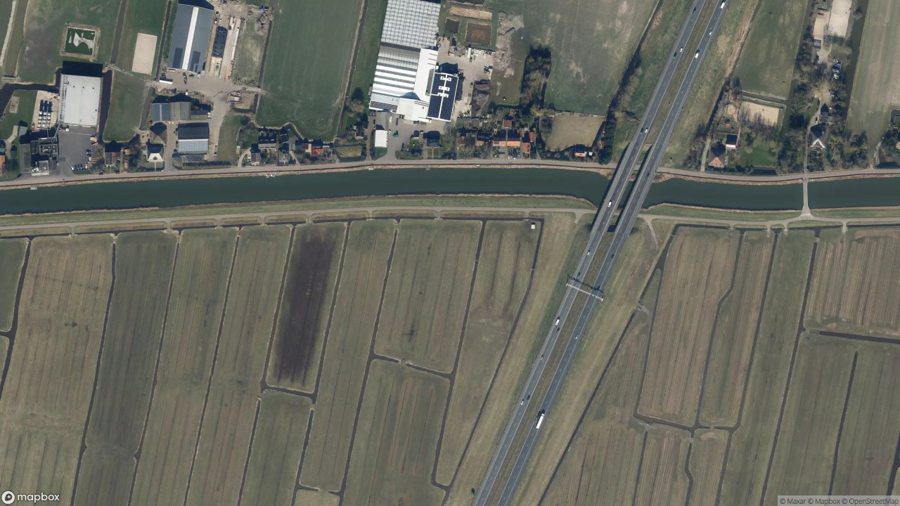 Satellietfoto 1631DP Oudendijk