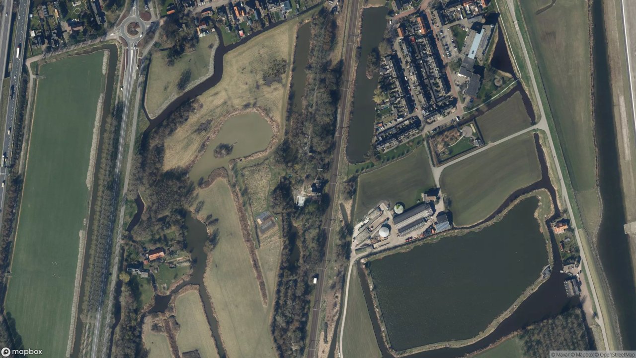 Satellietfoto 1634EC Scharwoude