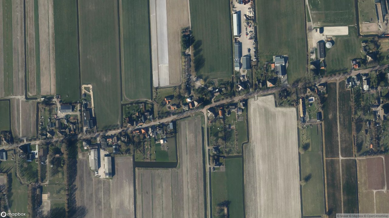 Satellietfoto 1654JM Benningbroek