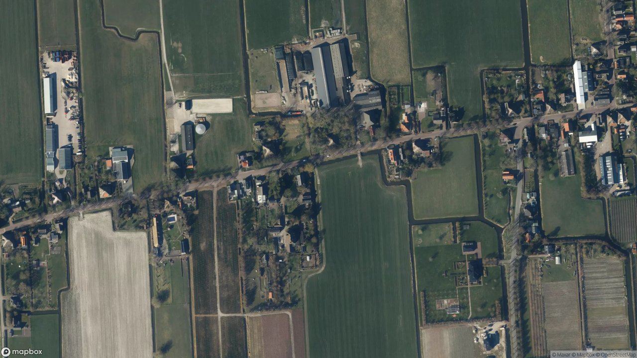 Satellietfoto 1654JN Benningbroek
