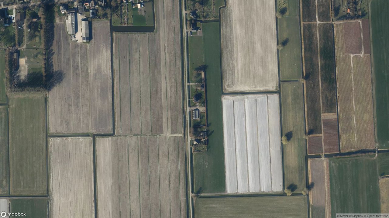 Satellietfoto 1654JR Benningbroek