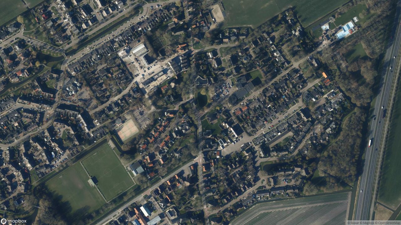 Satellietfoto 1657AD Abbekerk