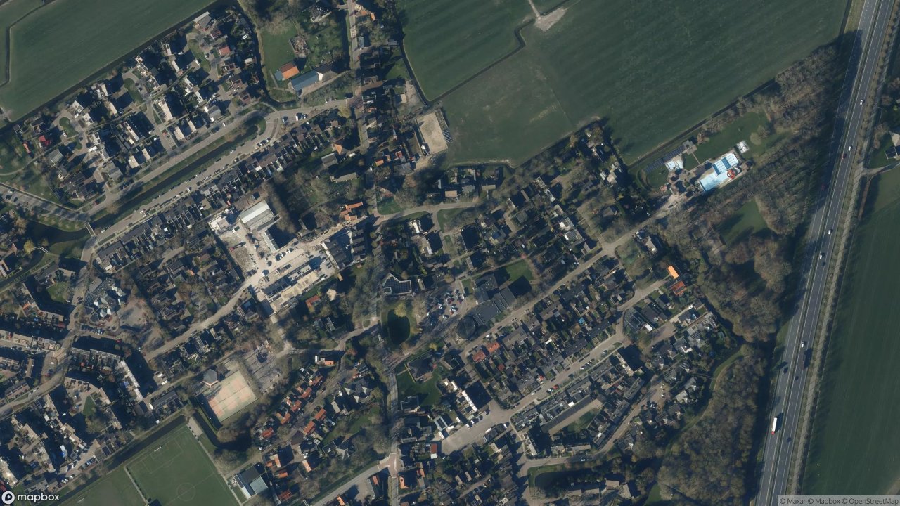 Satellietfoto 1657AG Abbekerk