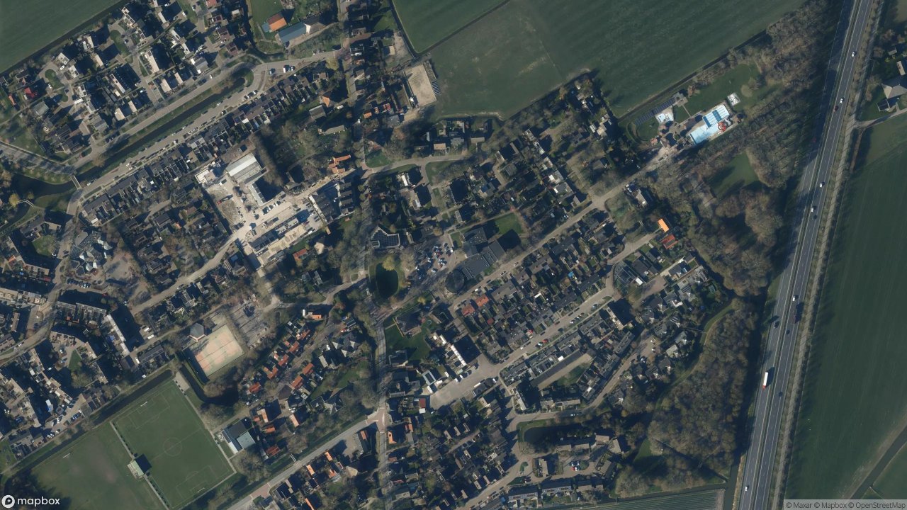 Satellietfoto 1657AH Abbekerk