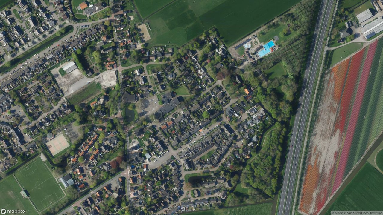 Satellietfoto 1657AK Abbekerk