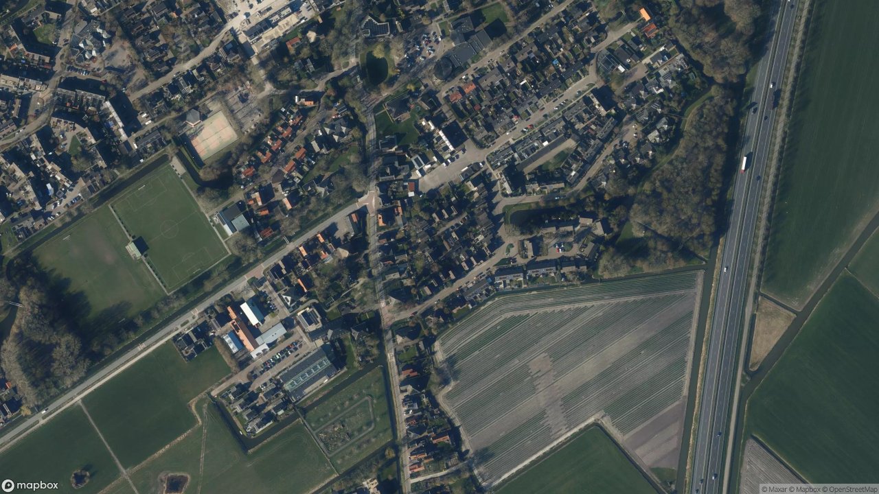 Satellietfoto 1657AN Abbekerk