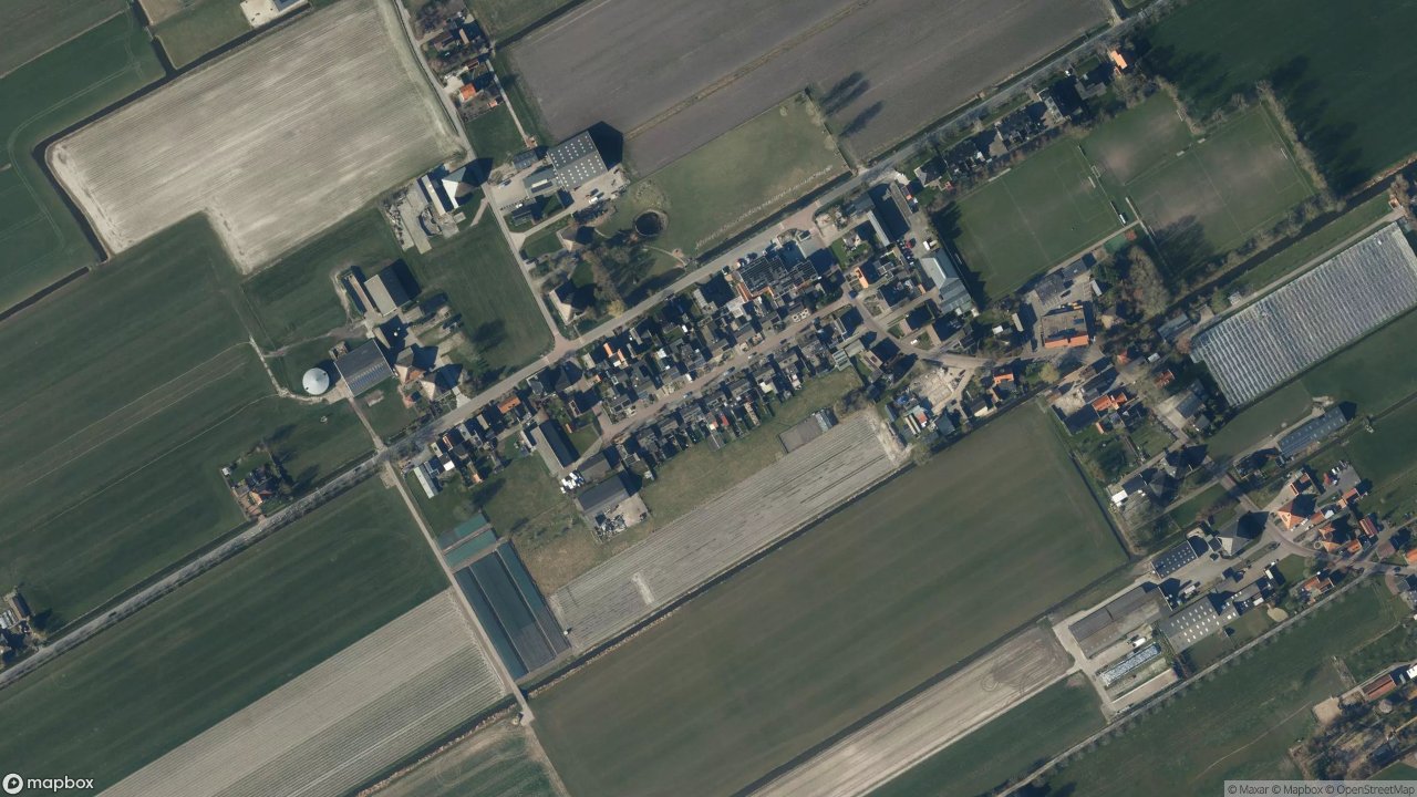 Satellietfoto 1661BN De Weere