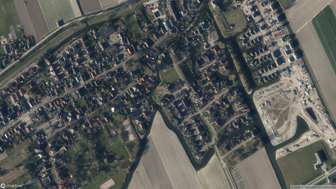 Satellietfoto 1674MC Opperdoes