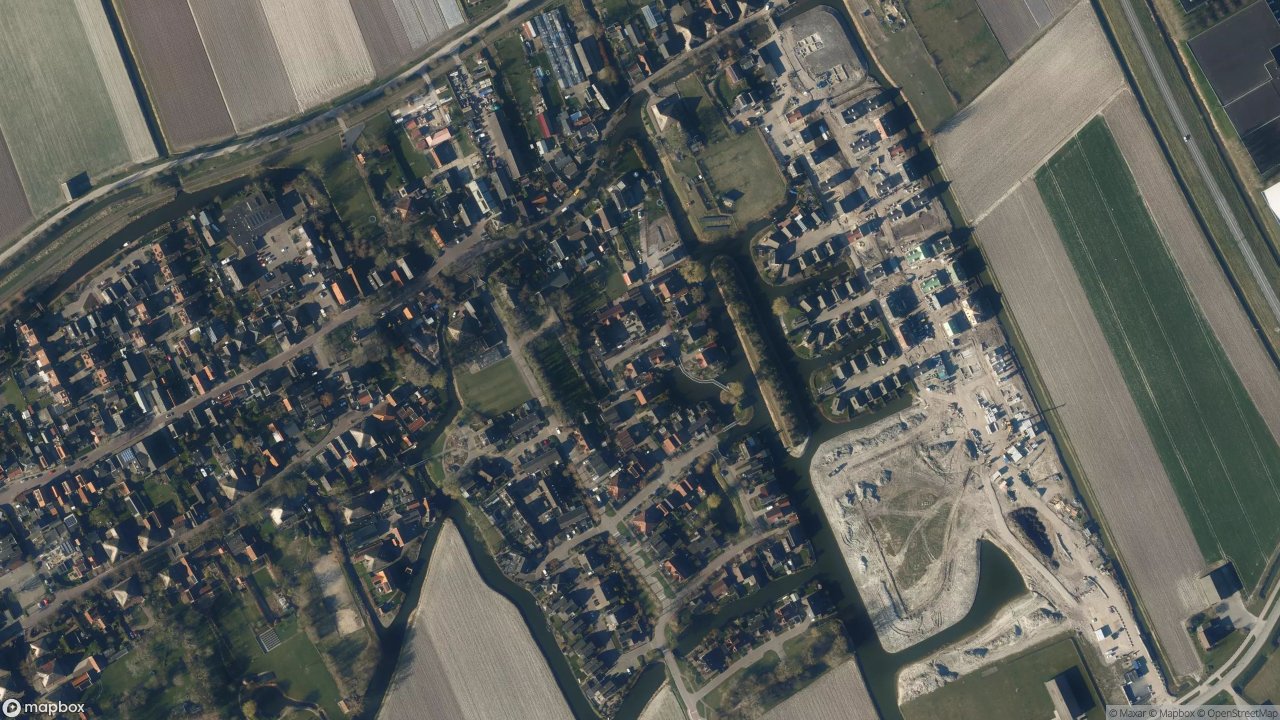 Satellietfoto 1674MG Opperdoes