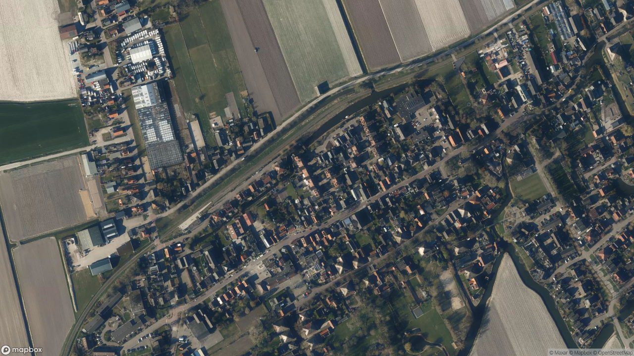 Satellietfoto 1674MK Opperdoes