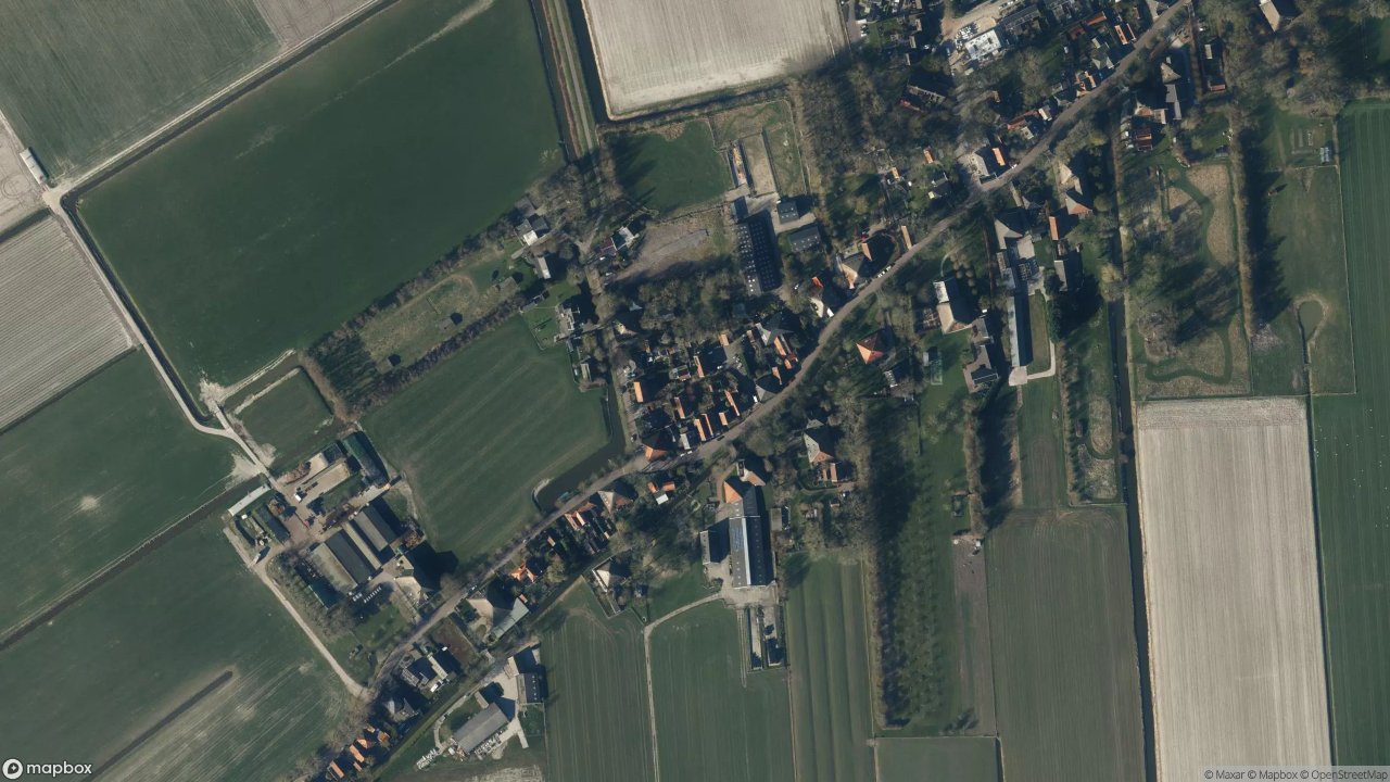 Satellietfoto 1676EZ Twisk