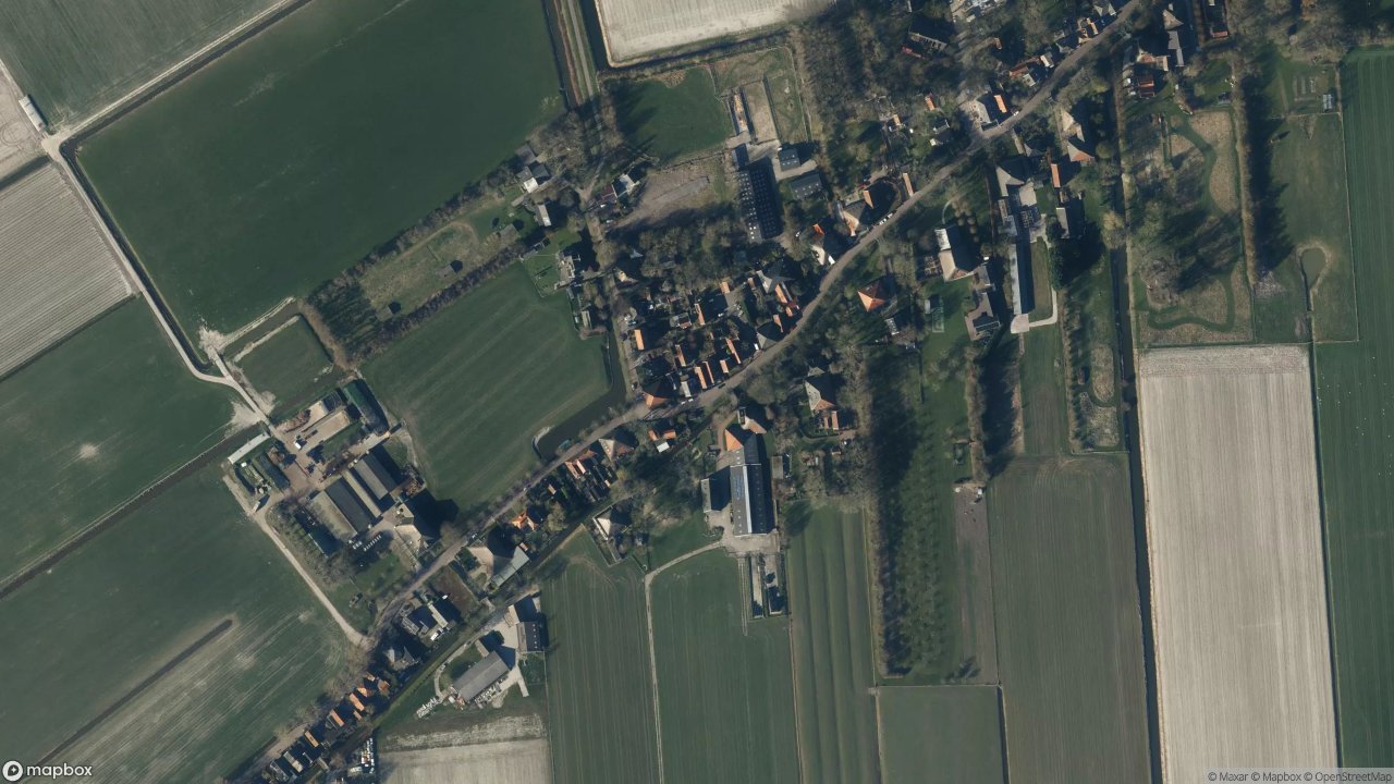 Satellietfoto 1676GC Twisk