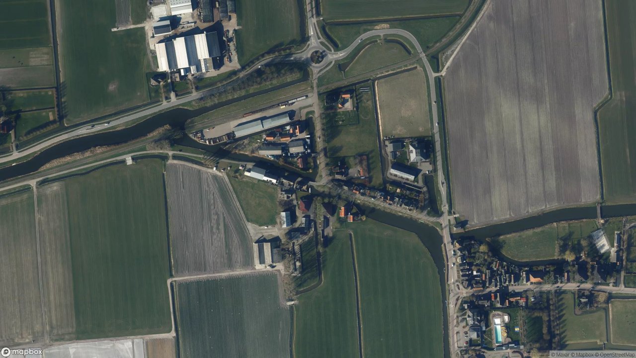 Satellietfoto 1678HA Oostwoud