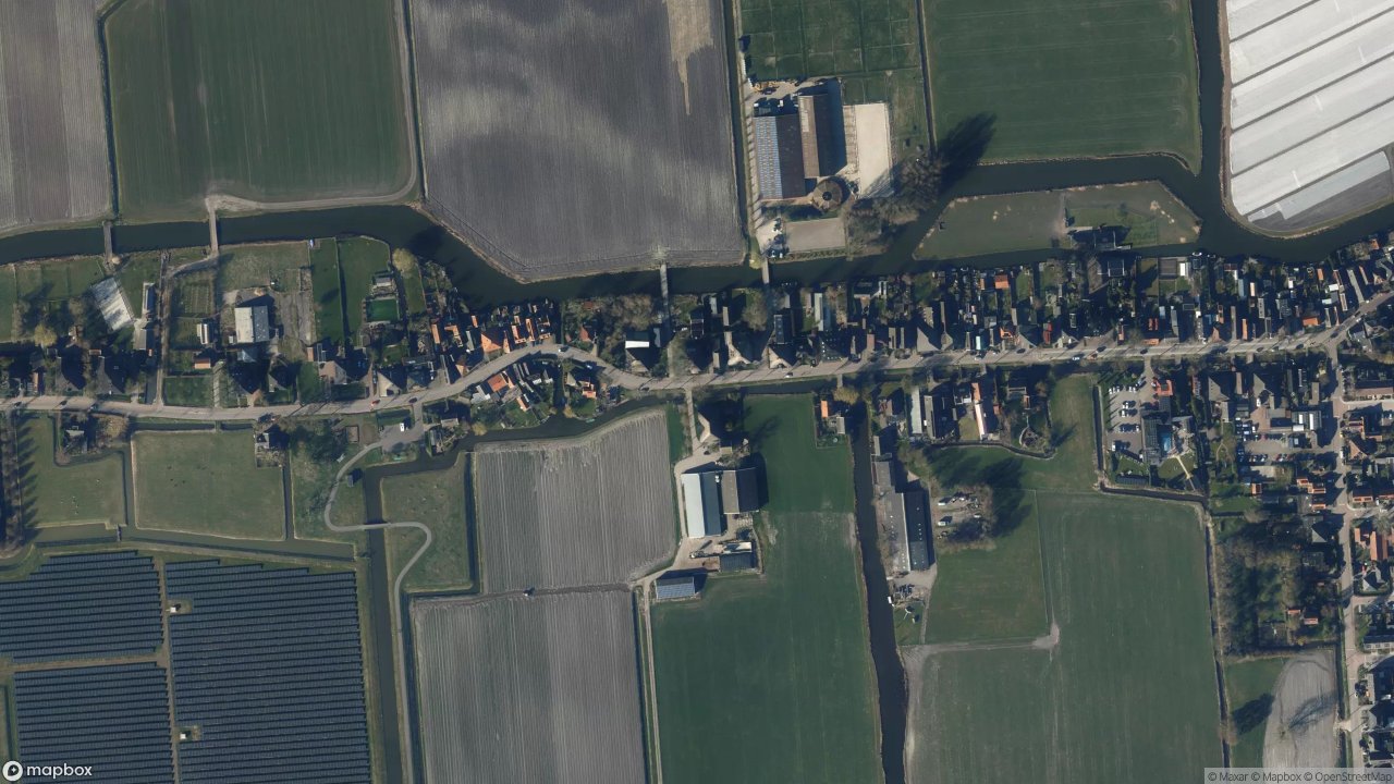 Satellietfoto 1678HH Oostwoud