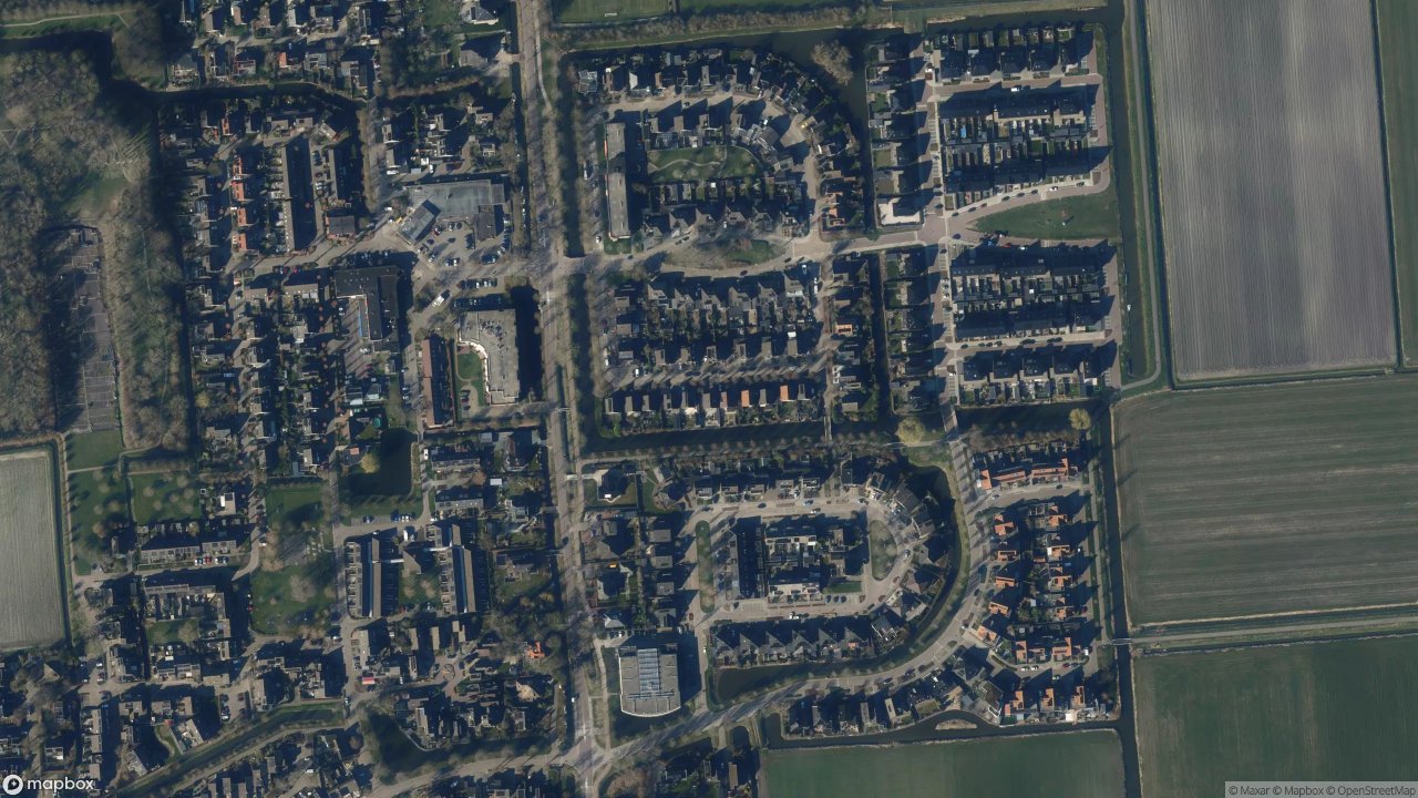 Satellietfoto 1679GT Midwoud