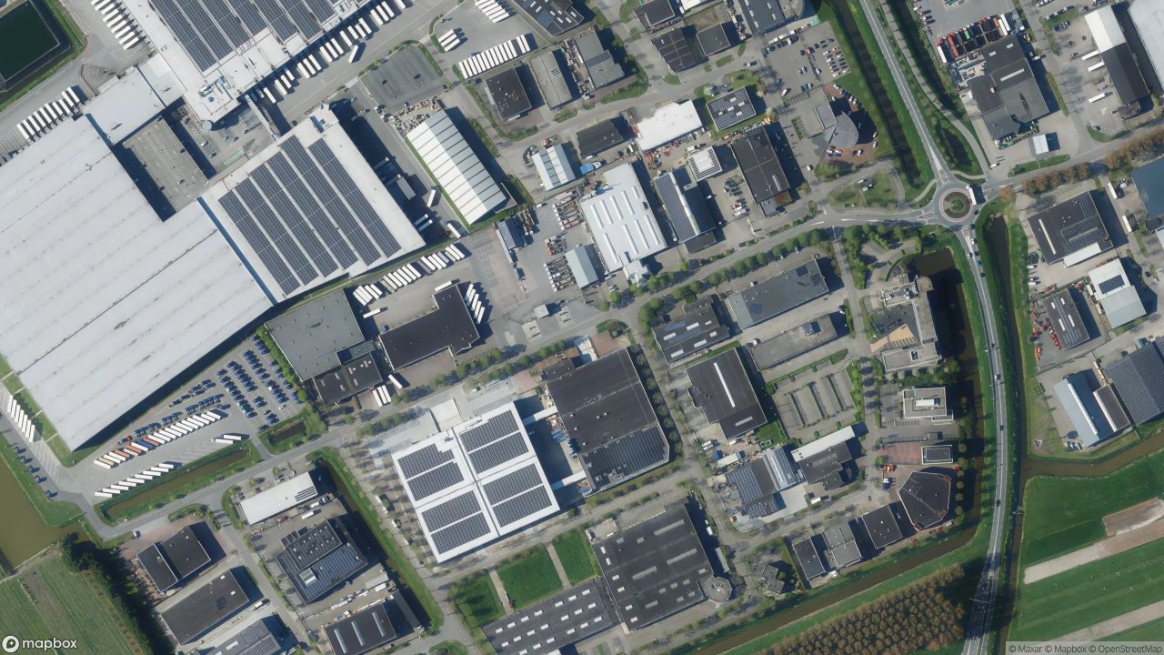 Satellietfoto 1681PD Zwaagdijk-Oost