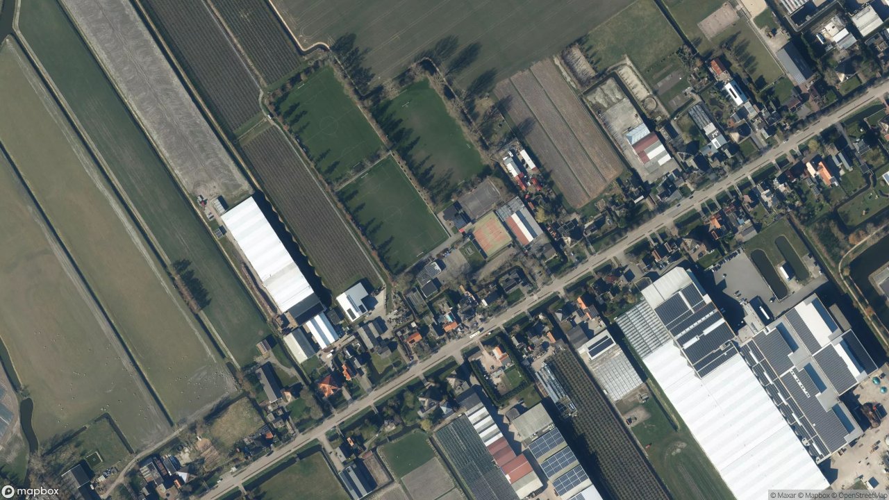 Satellietfoto 1683NH Zwaagdijk-Oost