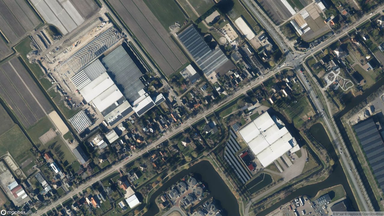 Satellietfoto 1683NK Zwaagdijk-Oost