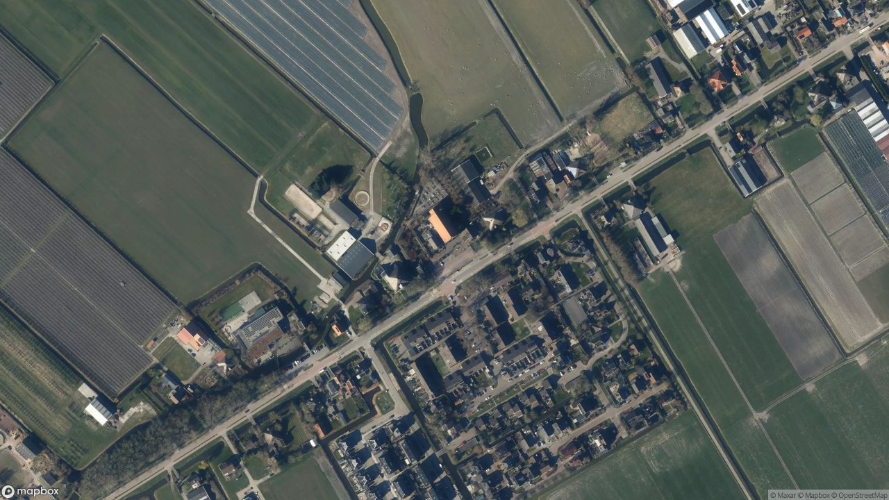 Satellietfoto 1683NP Zwaagdijk-Oost