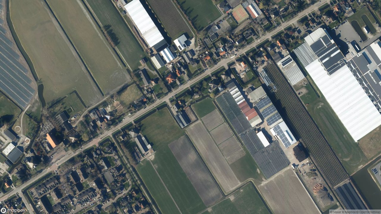 Satellietfoto 1684ND Zwaagdijk-Oost