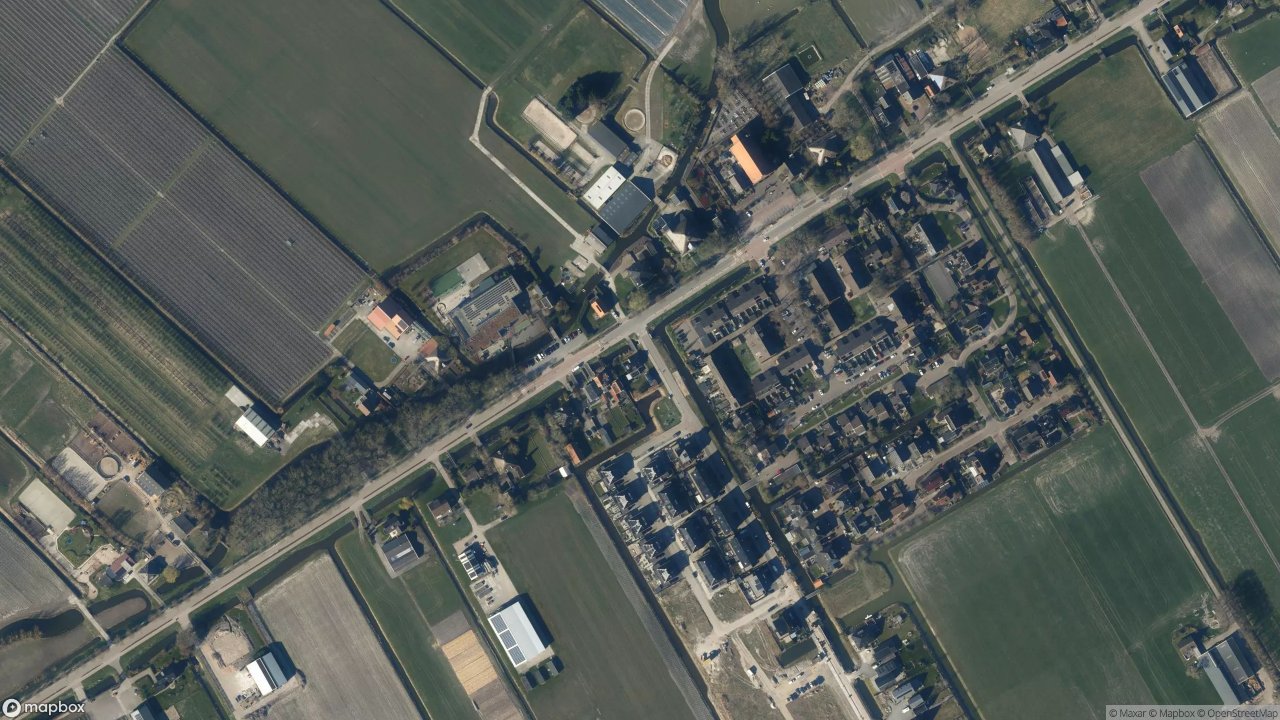 Satellietfoto 1684NE Zwaagdijk-Oost