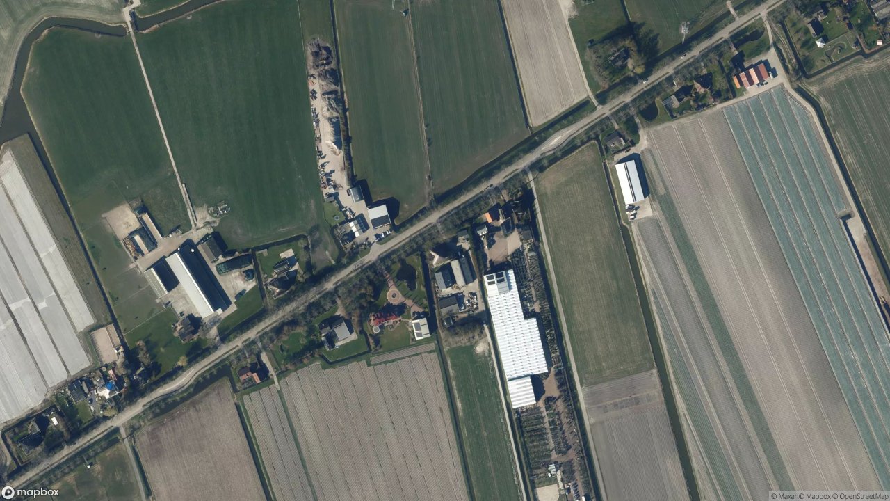 Satellietfoto 1684NH Zwaagdijk-Oost