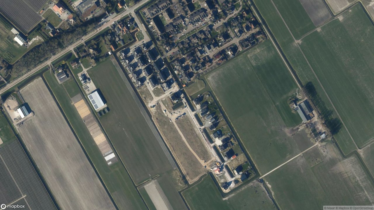 Satellietfoto 1684NN Zwaagdijk-Oost