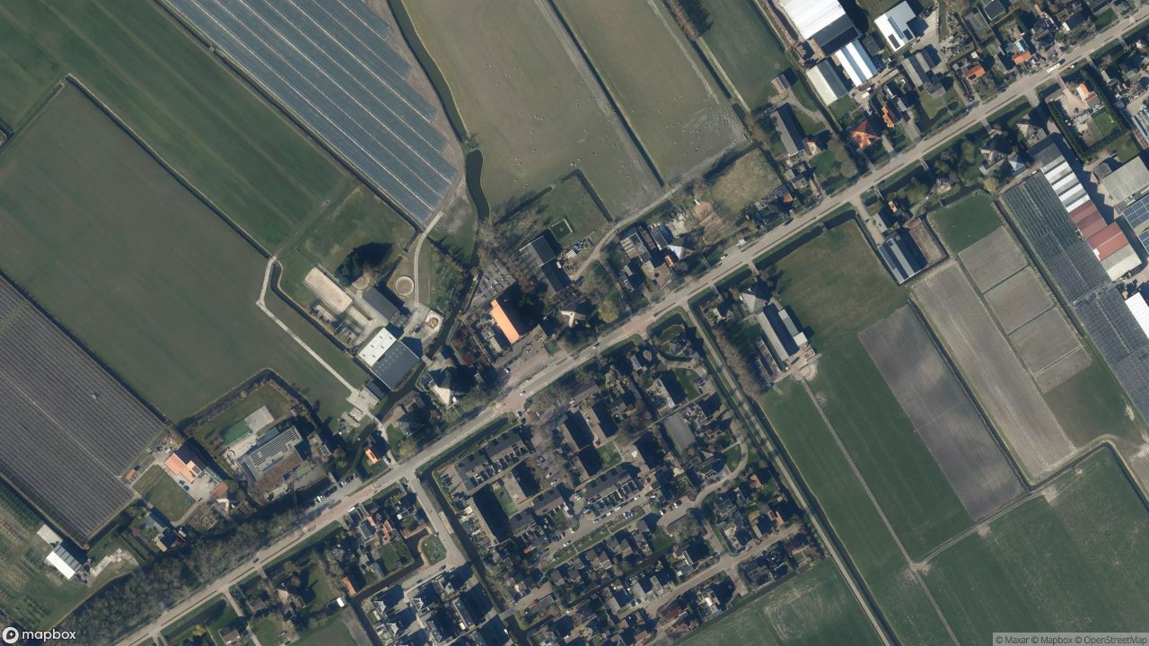 Satellietfoto 1684NP Zwaagdijk-Oost