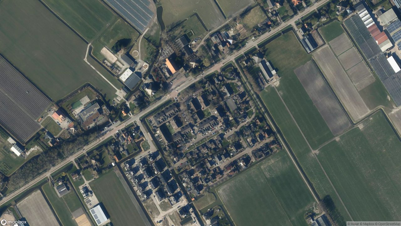 Satellietfoto 1684NT Zwaagdijk-Oost
