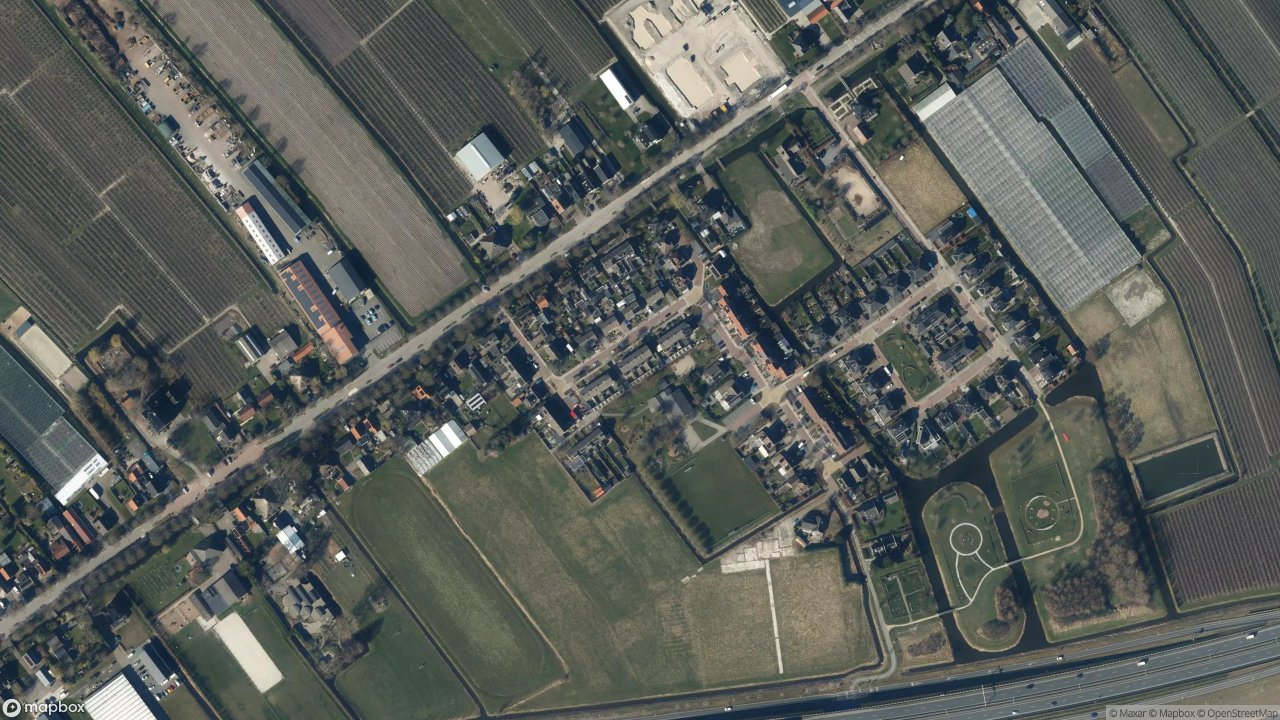 Satellietfoto 1685PL Zwaagdijk-West