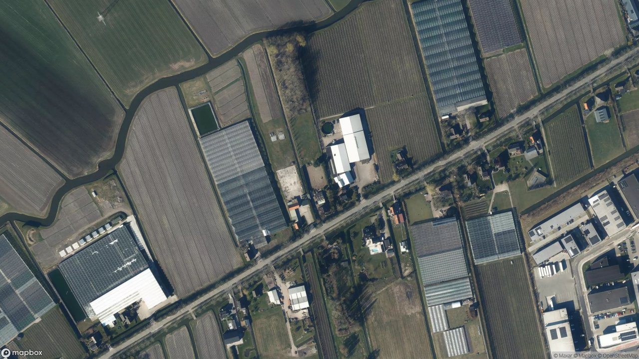 Satellietfoto 1686PG Zwaagdijk-West