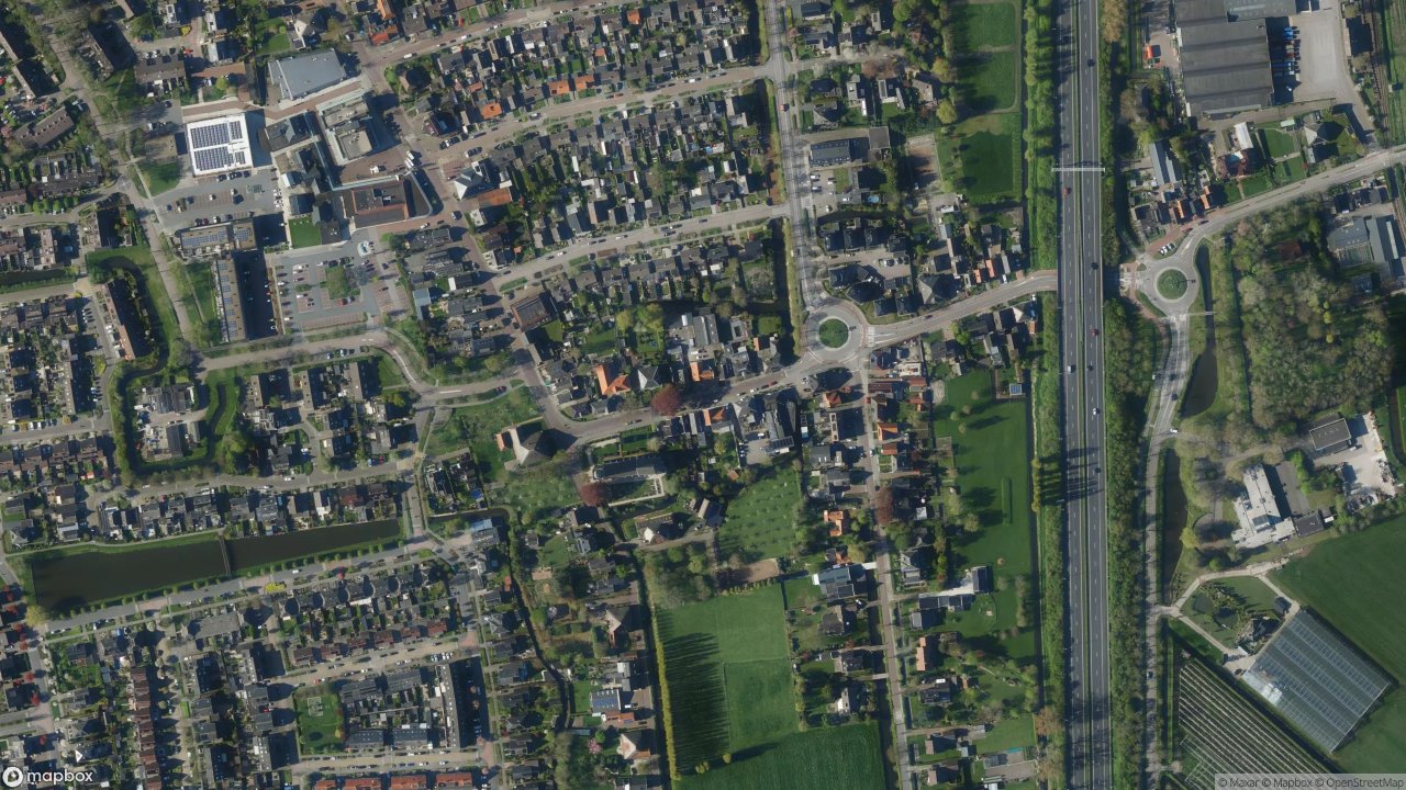 Satellietfoto 1687AH Wognum