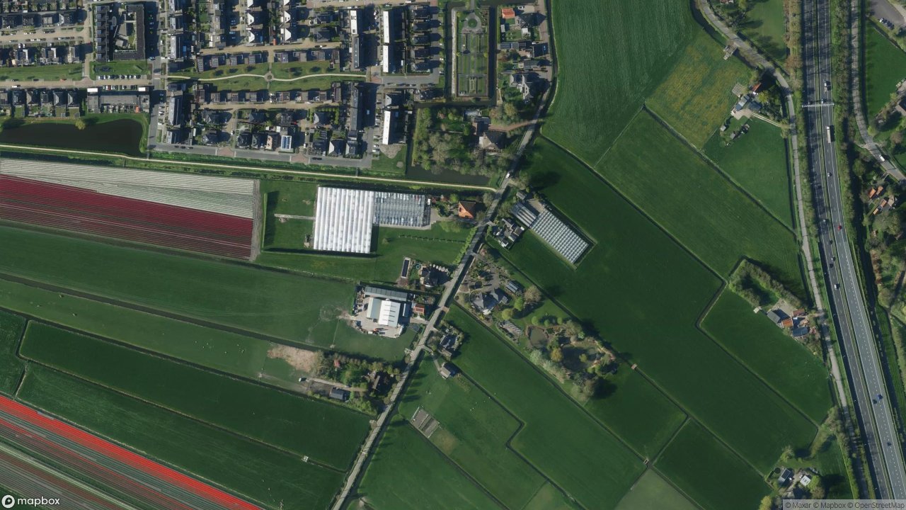 Satellietfoto 1687AK Wognum