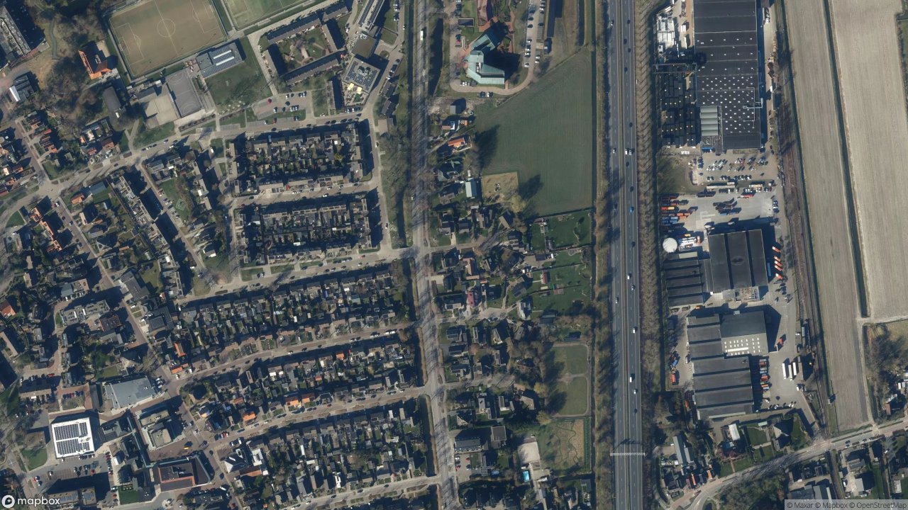 Satellietfoto 1687BA Wognum