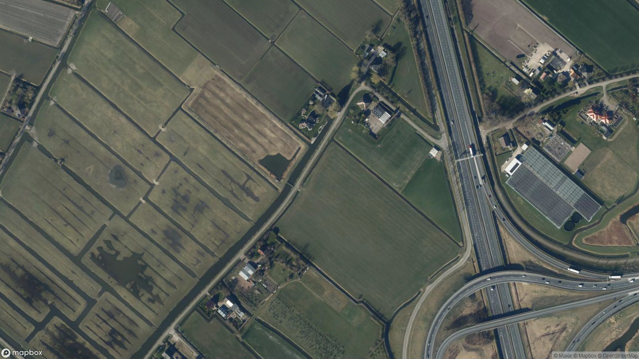 Satellietfoto 1687PA Wognum