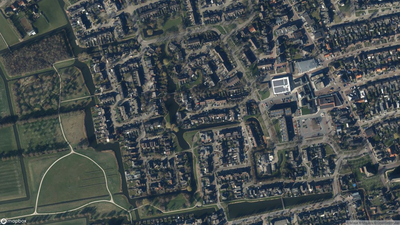 Satellietfoto 1687TC Wognum